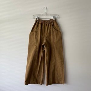 ES Clyde Culotte in Cotton Canvas